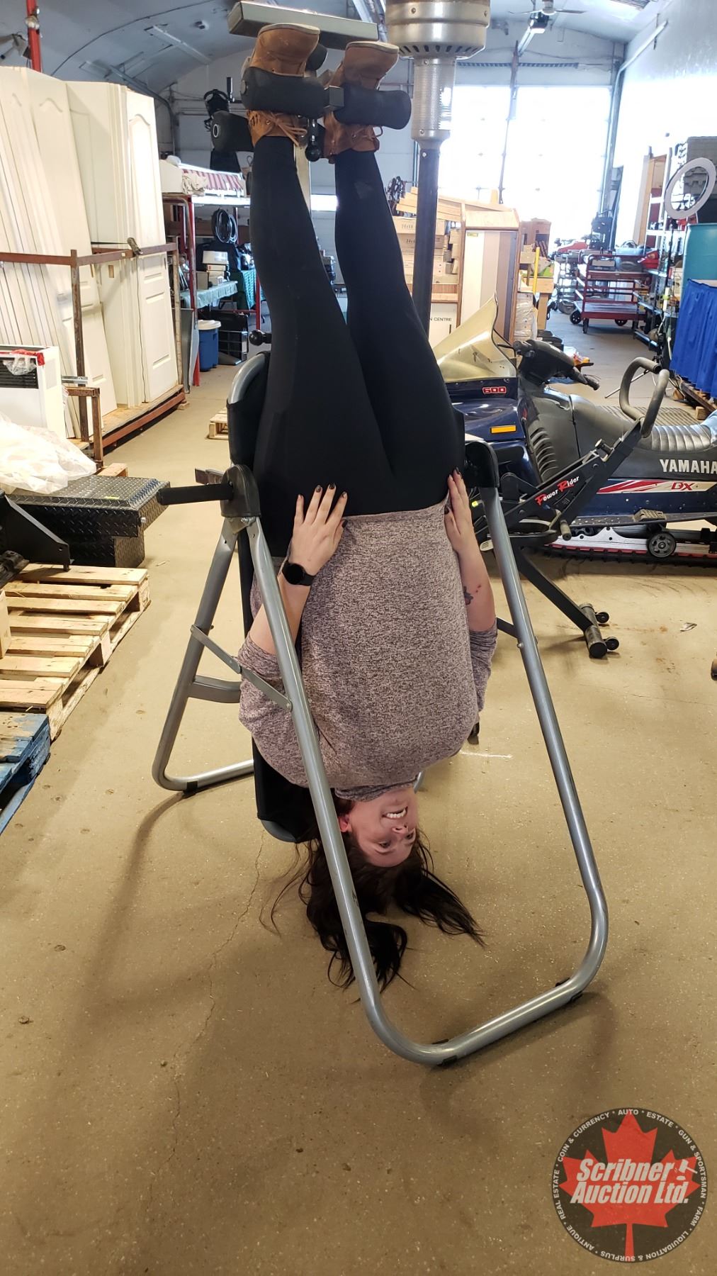 Sportek Inversion Table (Adjustable & Folds for Storage) (SEE PICS!)