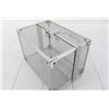 Image 3 : Celine Silver Plastic Clear Case Cosmetic Clear Case Box