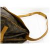 Image 2 : Louis Vuitton Brown Monogram Canvas Leather Saumur 35 cm Crossbody Bag