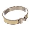Image 2 : Hermes Ivory Clic Clac Bangle Bracelet