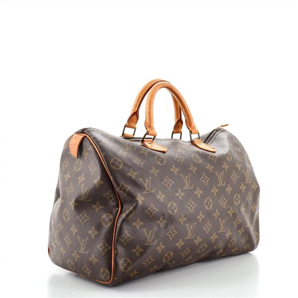 Louis Vuitton Speedy Handbag Monogram Canvas 35