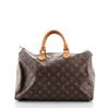 Image 2 : Louis Vuitton Speedy Handbag Monogram Canvas 35