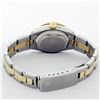 Image 5 : Rolex Ladies 2T Green Diamond Datejust Wristwatch With Oyster Band
