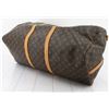 Image 3 : Louis Vuitton Brown Monogram Canvas Leather Keepall 60 cm Bandouliere Duffle Bag