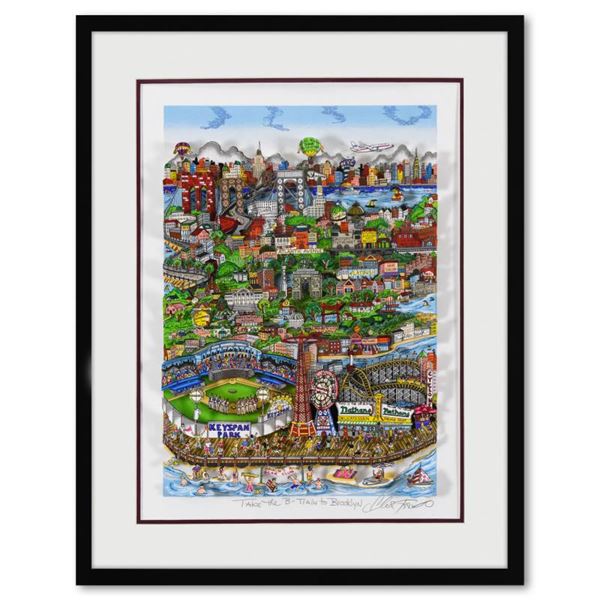 Take the B Train (Purple) by Fazzino, Charles