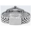 Image 5 : Rolex Mens 36 Stainless Steel Green Vignette Diamond Datejust Wristwatch