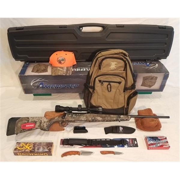 Savage 6.5 Creedmoor Rifle Youth Package