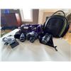 Image 1 : Nikon D7100 DSLR Camera with 3 Lenses (Tested, Works)
