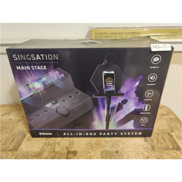 Singsation Main Stage - All in One Party System (Tested, Works)