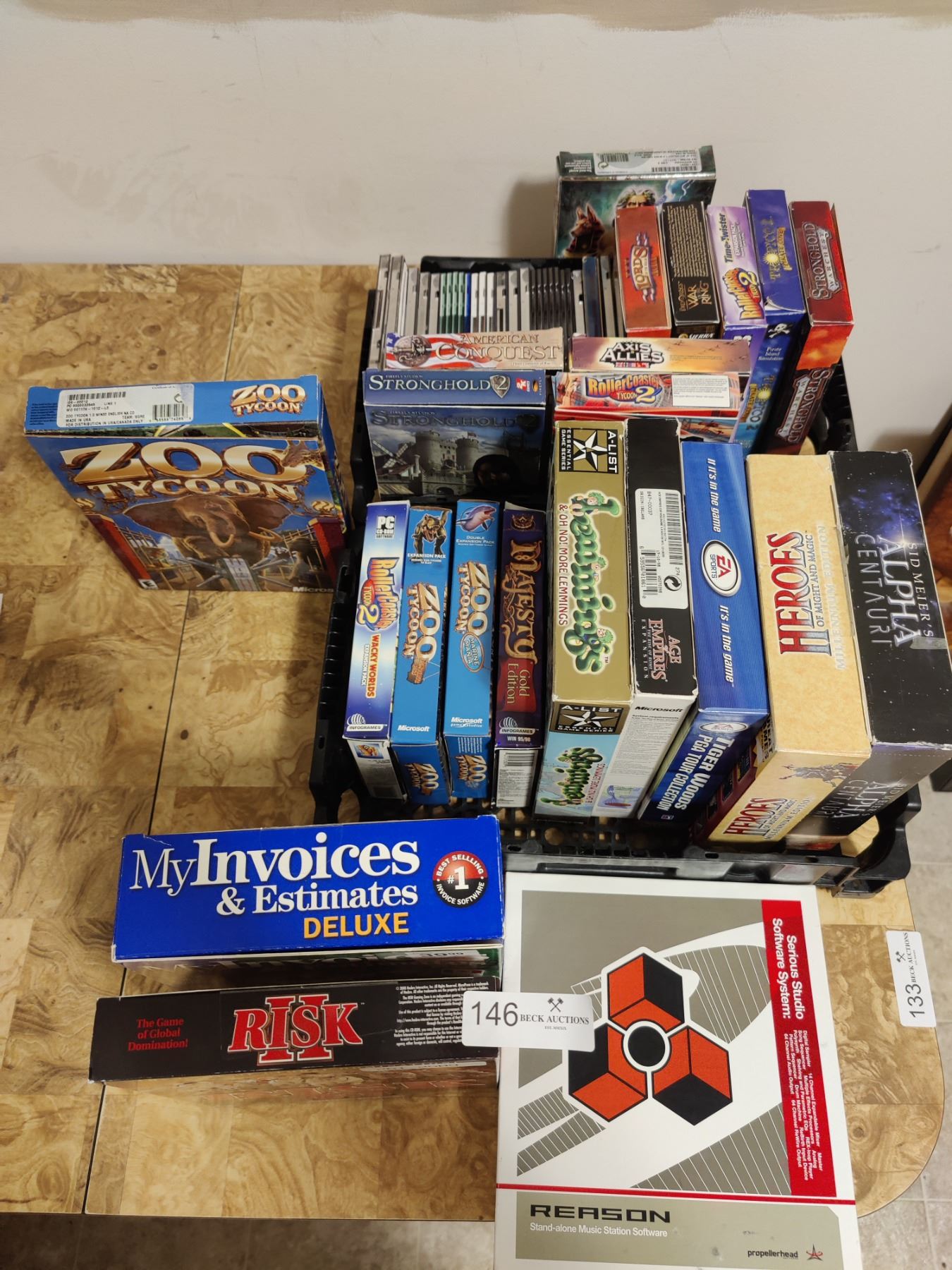 Retro Computer Game Discs