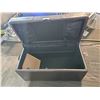 Image 2 : Leather Style Ottoman with Storage