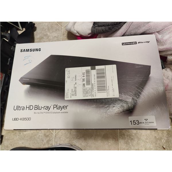 Samsung Ultra HD Blu-ray Player (Tested, Works)