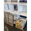 Image 2 : 9 - Unit Shelving Unit and some Home Decor