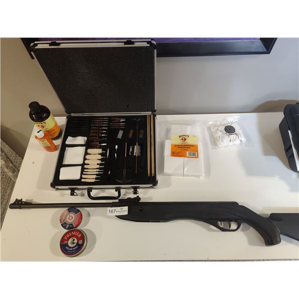 Crossman Phanton Break Action Pellet Gun Model CS5M22 & Gun Maintenance Accessories