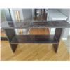 Image 2 : Entry Way Shoe Rack and Large Framed Mirror