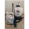 Image 1 : Round Up Back Pack with a Partial Jug of Herbicide