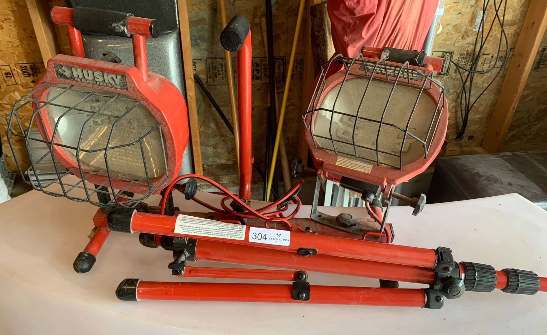 Halogen Tool Types Halogen Light and Tool Lot