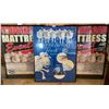 Image 1 : Three Serta Commercial Mattress Advertising Poster 40" Long X 36" Wide