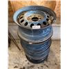 Image 1 : 15.5" Diameter X 7" Thick  Automobile Rims
