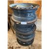 Image 2 : 15.5" Diameter X 7" Thick  Automobile Rims