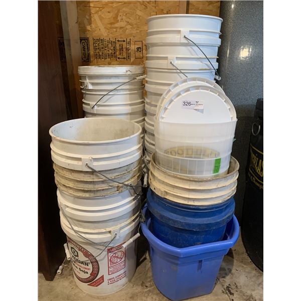 Huge Lot of Buckets