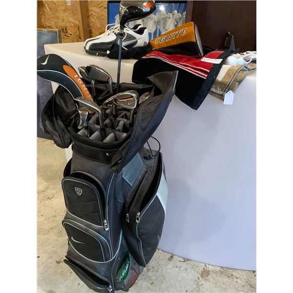 Nike Golf Clubs Only Used Once With New Shoes and Craig Simpson Autograph