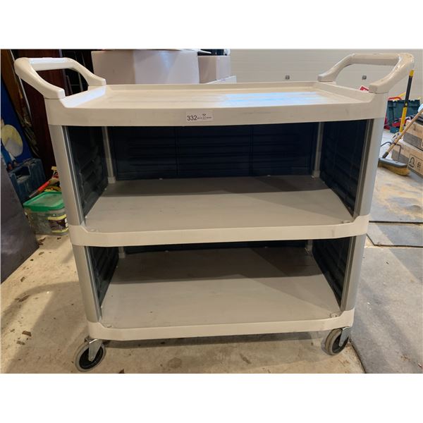 RubberMaid Shop Cart 40" Long X 20" Wide  X 38" Tall