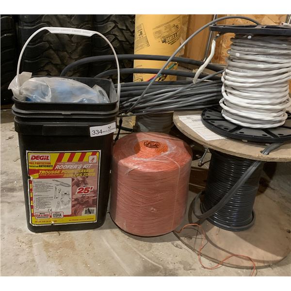 Huge Contractor's Lot With Fall Arrest Gear Plus Cable and More