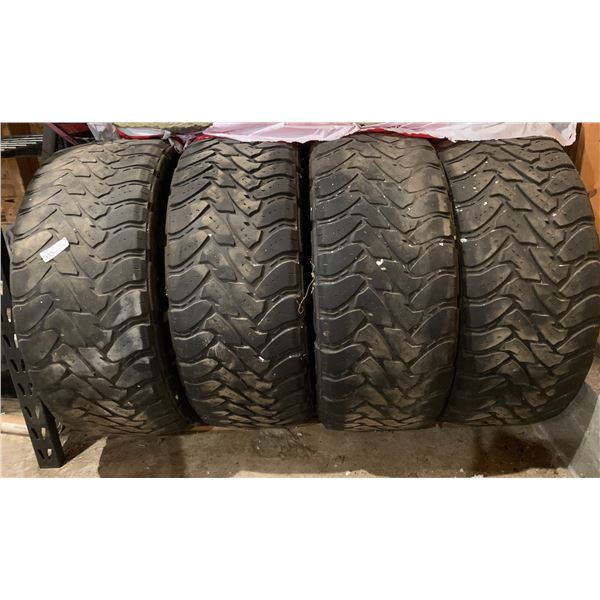 Set of Four Hummer Tires 36" Diameter X 13" Wide