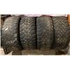 Image 1 : Set of Four Hummer Tires 36" Diameter X 13" Wide