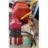 Image 1 : Gas Can Fire Extinguisher and First Aid Kit Lot