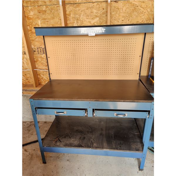 Mastercraft Work Bench with Pegboard