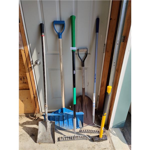 Collection of Outdoor Tools