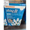 Image 2 : Sylvania Stay-Lit Platinum LED C6 Lights (100 lights/10m of lights per box - 5 boxes total)