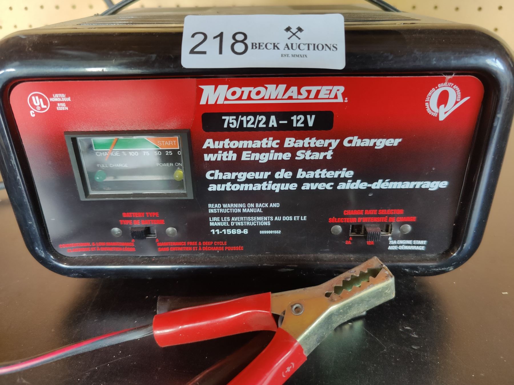 Chargeur Engine Automatic Battery Charger With Engine Jump Start