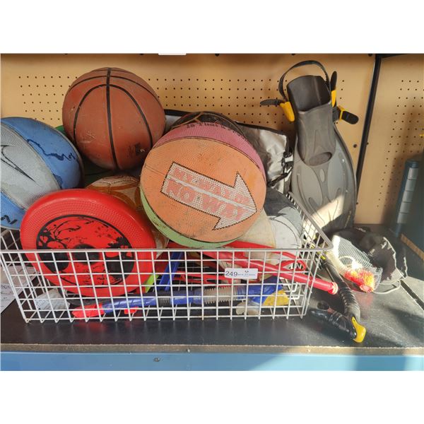 Assorted Sporting Goods