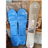 Image 1 : 2 Riva "Powder Sticks" and Liquid Pursuit Snowboard