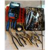 Image 2 : Tin Full of Wrenches and Pliers and More