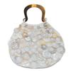 Image 1 : Handcrafted Mother of Pearl Handbag (ACT-169)