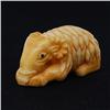 Image 1 : Rare Bone/Ivory Ram Netsuke (ANT-703)