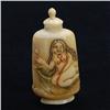 Rare Bone/Ivory Goddess Netsuke Snuff Bottle (ANT-727)
