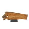 Handcarved Lg Old Teak Reclining Thai Buddha (CLB-244)