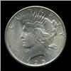 1925 Peace $1 Dollar Silver BU Gem+ Coin (COI-1457)