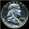 1962 Franklin Half Dollar Proof Super GEM Graded (COI-3876)