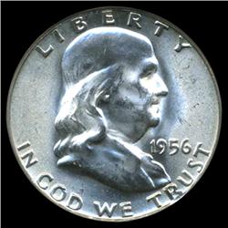 1956 MS64 Graded Franklin Half With FBL Coin HUGE VALUE! (COI-4042)