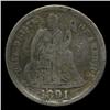 1891 Seated Dime Better Grade (COI-4321)