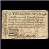 1771 North Carolina 3 Pound Colonial Note (COI-4347)