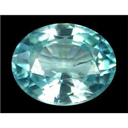 0.85ct  VVS Awesome  Sea Foam Blue Zircon  (GEM-10064)