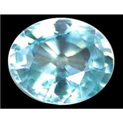 0.92ct VVS  Dazzling  Sea Foam Blue Zircon  (GEM-10070)