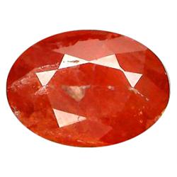 4.69ct  Oval Cut Orange Red Padparascha Sapphire (GEM-10124)